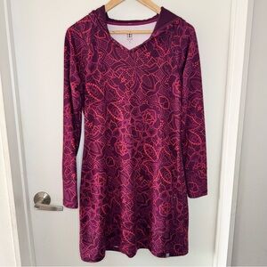 Title Nine Mercury Hooded Activewear Dress Hood & Pockets Sporty Women’s Small